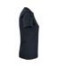 Womens/ladies Premium T-shirt Black Clique-4