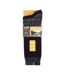 2 Pack Men's Heavyweight Wool Boot Socks | Ribbed Cable Knit Outdoor Socks-2