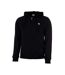 Sweat zippé Noir Homme Schott Badge - M