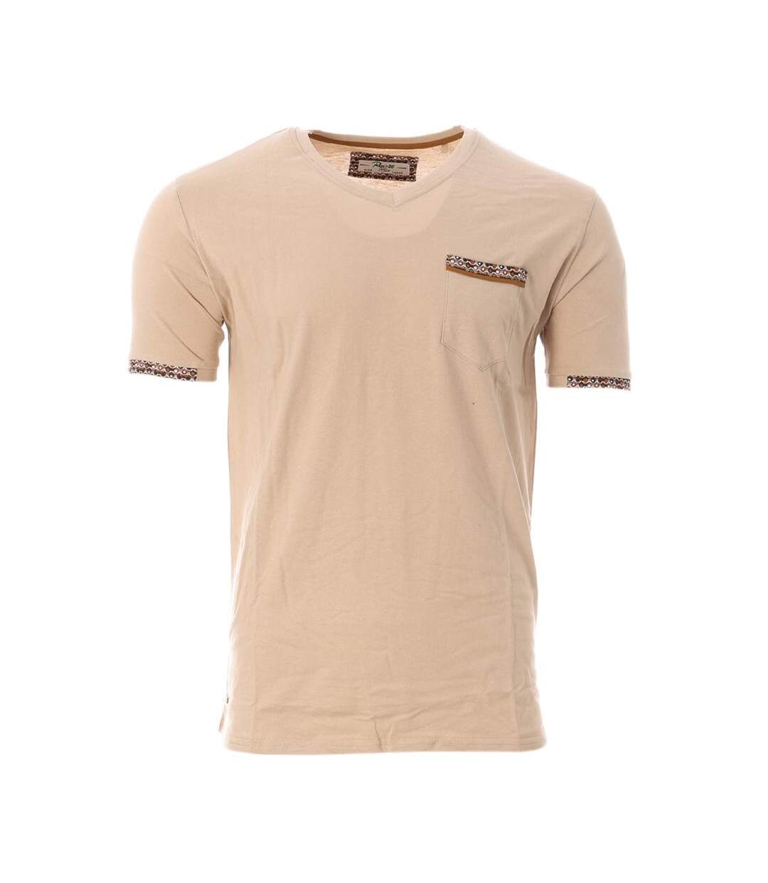 T-shirt beige homme rms26 91277 - 3xl-1