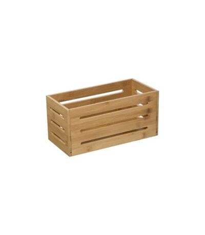 Caisse de Rangement Bambou 31cm Naturel