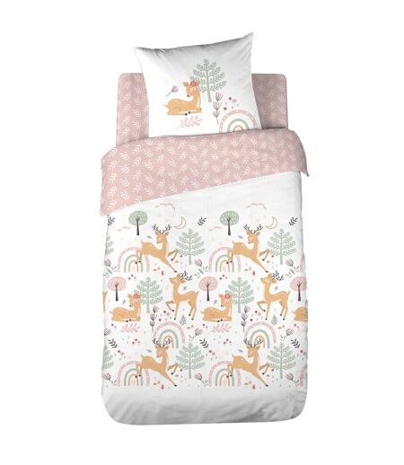 Parure de lit microfibre imprimé BAMBINA