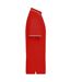 Polo Homme Rouge Blanc James And Nicholson-3
