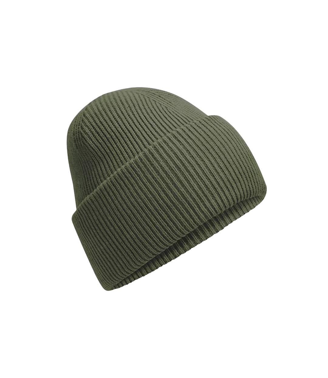 Bonnet classic adulte vert sombre Beechfield-1