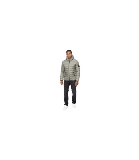 Mens Gattering Mve Padded Jacket Sage Crosshatch
