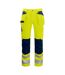 Projob Mens High-Vis Pants (Yellow/Navy) - UTUB814