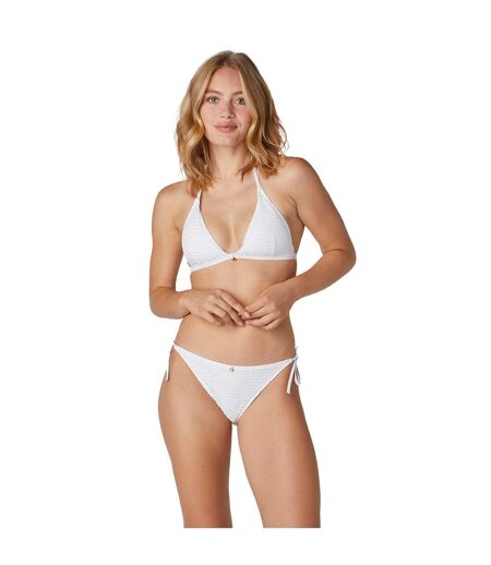 Haut de maillot de bain triangle blanc Embrun