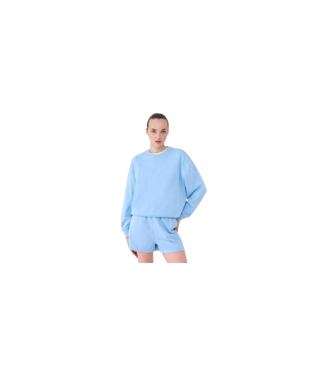 Womens/ladies Sweatshirt Blue 4F-1