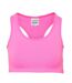 AWDis Cool Womens/Ladies Girlie Cool Sports Crop Top (Electric Pink) - UTRW9105