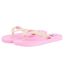 Womens/ladies Logo Flip Flops Pink Tommy Jeans-4