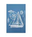 Mens Sailboat T-shirt Bright Blue Mountain Warehouse-4
