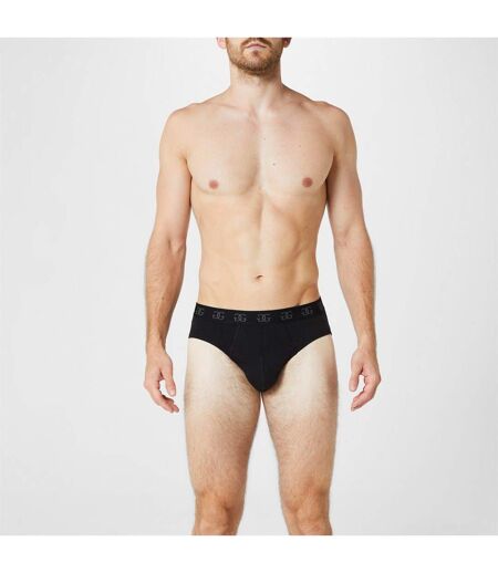 Pack Of 5  Mens Essential Briefs  Black Giorgio