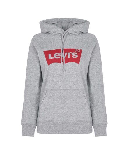 Sweat À Capuche Motif/style Aile De Chauve-souris Et Logo Oth Femme Gris Levis