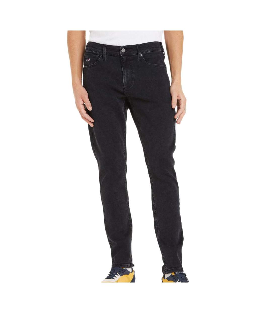 Jeans Slim Noir Homme Tommy Hilfiger Scanton - W31-L32-1