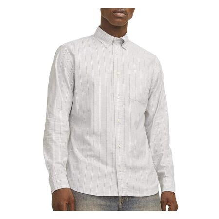 Chemise Beige Homme Jack & Jones Blubrook - L