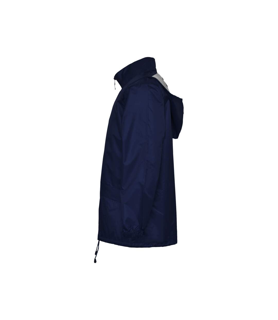 Unisex adult escocia lightweight waterproof jacket navy blue Roly