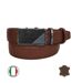 Ceinture homme cuir marron - Boucle automatique - Sophistication et confort-1