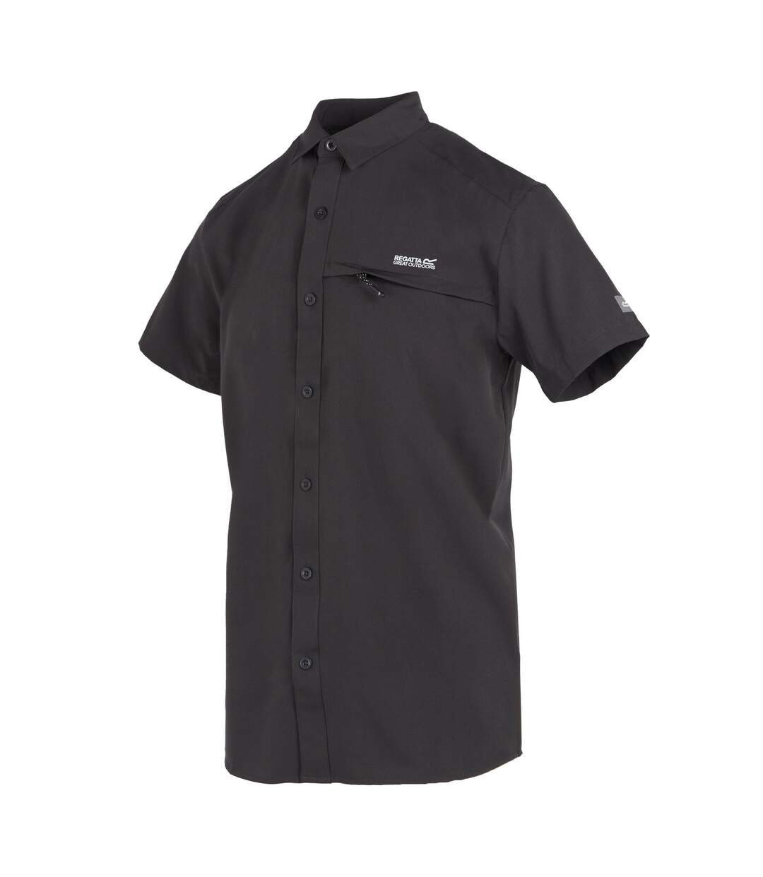 Chemise de voyage à manches courtes packaway pour hommes cendre Regatta-3