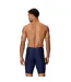 Mens Colour Block Logo Jammer Shorts Navy Blue Speedo-4