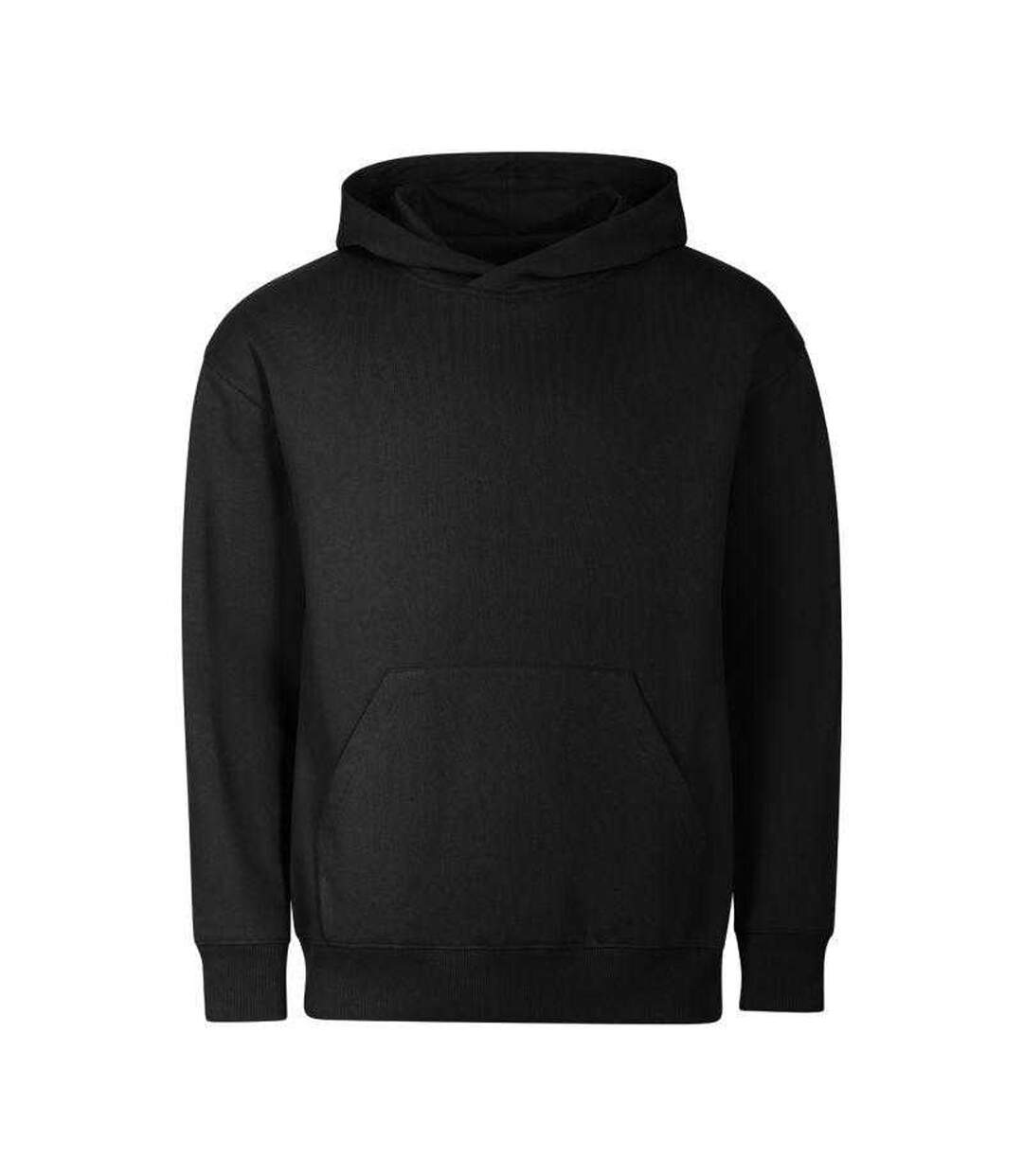 Sweat À Capuche Chill Homme Noir Malfini-1