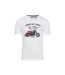 Mens racers ruck & maul t-shirt white Raging Bull-1