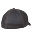 Casquette trucker flexfit adulte gris / blanc Yupoong-2