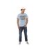 T-shirt homme regular en jersey 160gr acid wash print devant Truck Vondutch-4