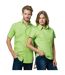 Kustom Kit Mens Workforce Short Sleeve Shirt / Mens Workwear Shirt (Lime)