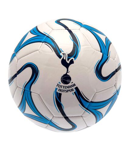 Tottenham Hotspur FC - Ballon de foot COSMOS (Blanc / Bleu / Bleu marine) (Taille 5) - UTTA9581