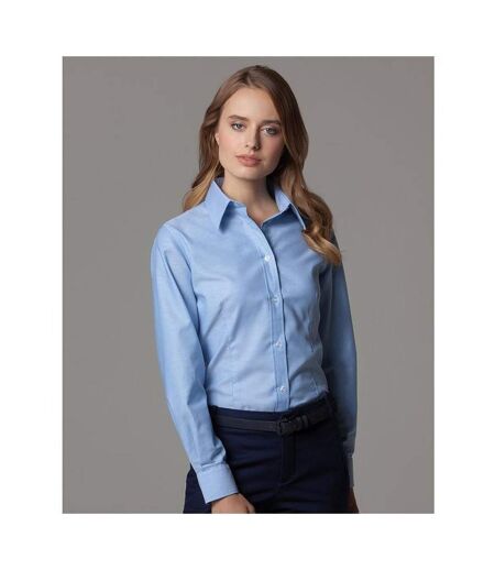 Collection Chemisier À Manches Longues Femme Bleu Clair Russell