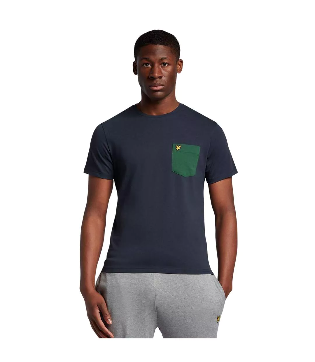 T-shirt Homme Bleu Marine Lyle & Scott-1