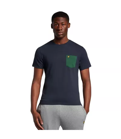 T-shirt Homme Bleu Marine Lyle & Scott