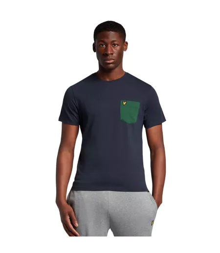 T-shirt Homme Bleu Marine Lyle & Scott