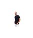 T-shirt Manches Courtes Sport Motif/style Logo Homme Bleu Foncé Sjeng Sports-1