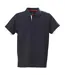 Mens Anderson Pique Polo Shirt Navy James Harvest-1