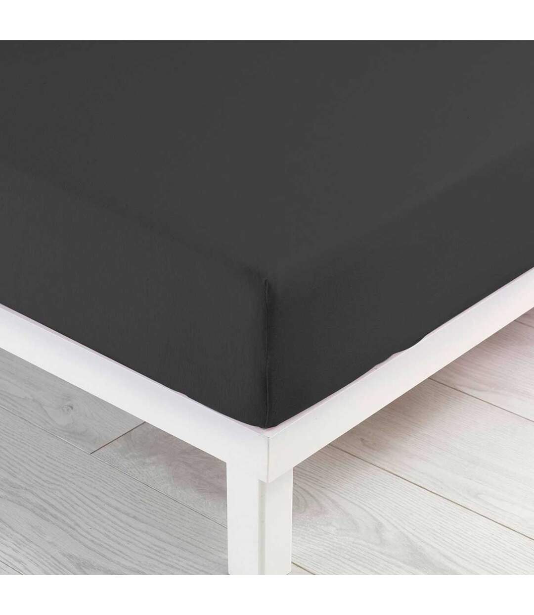 Drap Housse Jersy 140x190cm Anthracite-1