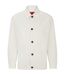 Mens Juliano242 Plain Long-sleeved Shirt Jacket White Hugo-2