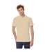 B&c Id.001 Polo À Manches Courtes Pour Hommes Beige B And C-1