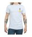 Disney Princess Mens Snow White Chest T-Shirt (Sports Grey)
