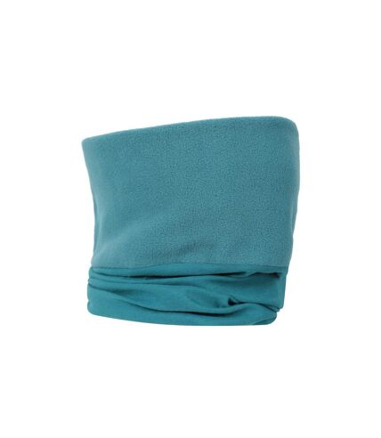 Unisex adult polar fleece snood one size teal Mountain Warehouse