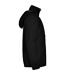 Womens/ladies Europa Slim Parka Black Roly-4
