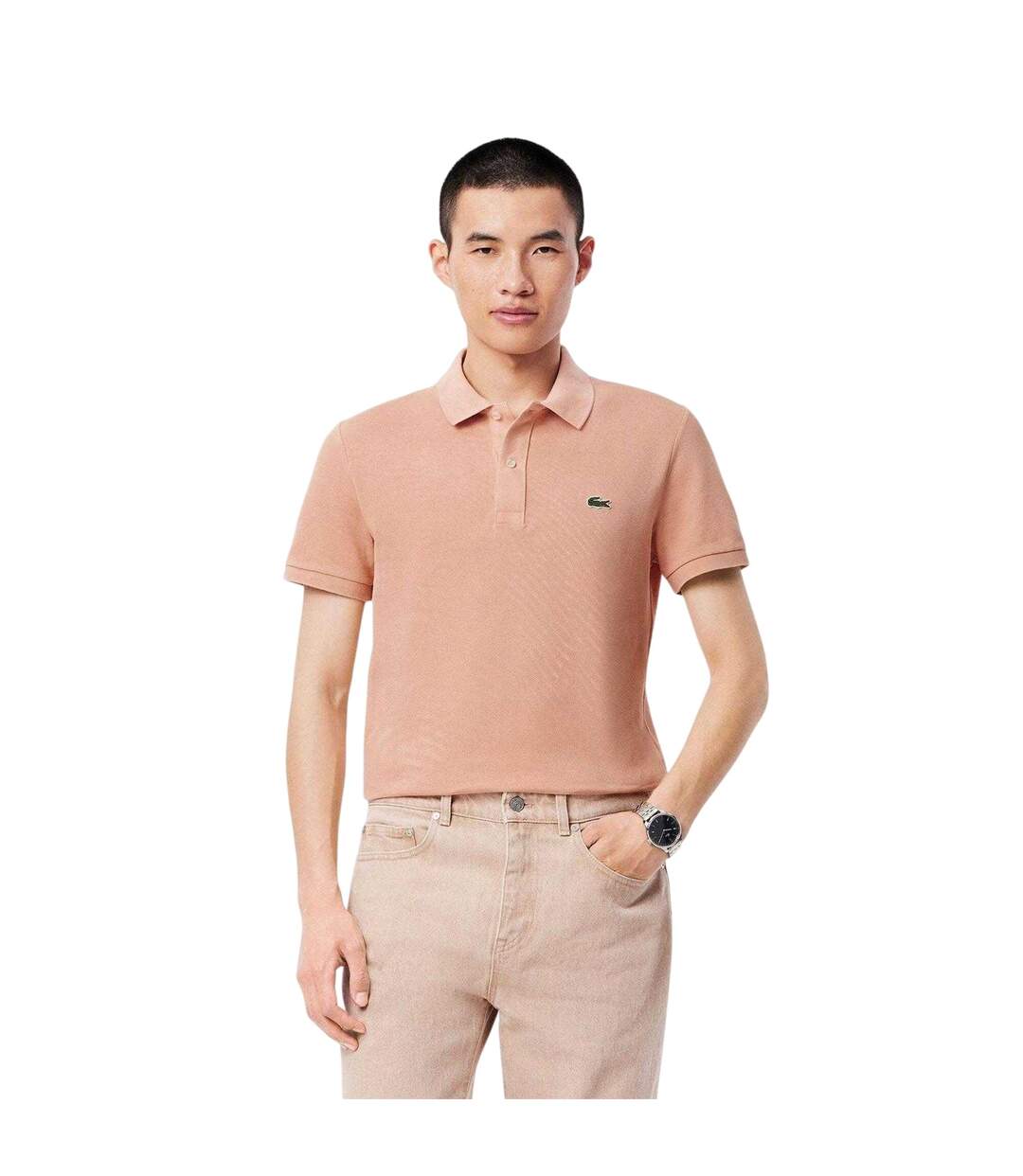 Polo L.12.12 Homme Orange Lacoste-4