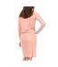 Robe Corail Pastel Femme Sunvalley RHOS - M