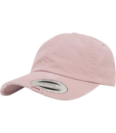 Casquette flexfit rose Yupoong