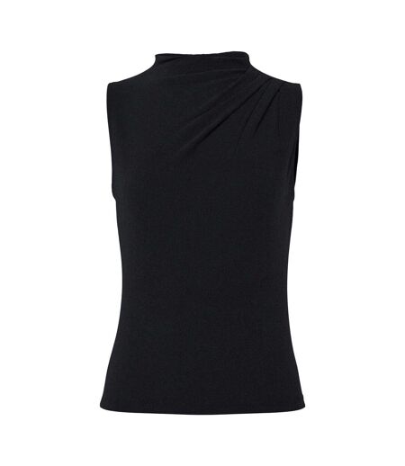 Haut Motif/style Drapé Madison Femme Noir Pieces