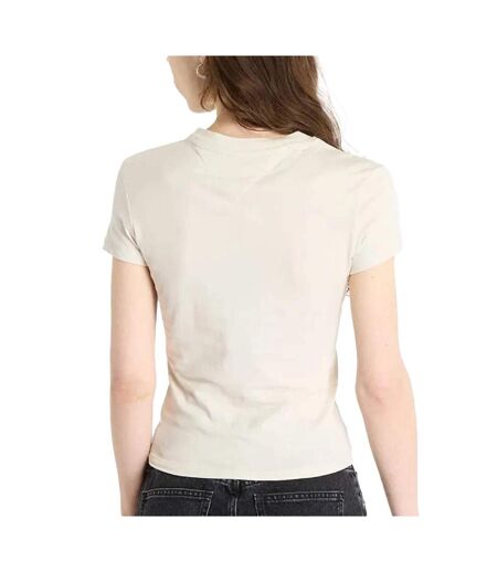 T-shirt blanc femme tommy hilfiger night navy - l