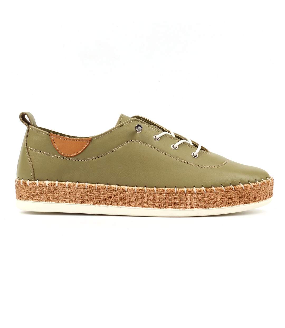 Tennis Evie Femme Vert Kaki Lunar-3