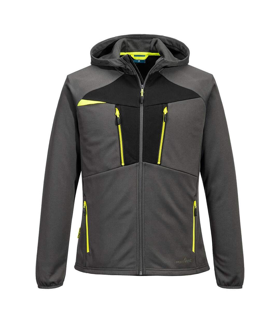 Mens Dx4 Technical Fleece Jacket Metal Grey Portwest-1