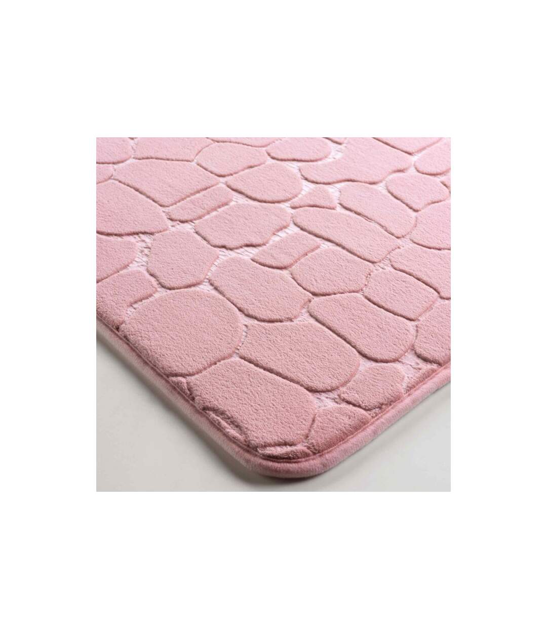 Tapis de Bain Ricochet 50x120cm Rose Poudré-3