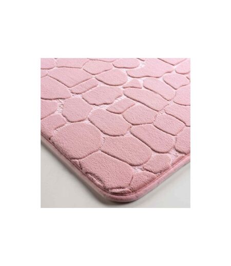 Tapis de Bain Ricochet 50x120cm Rose Poudré